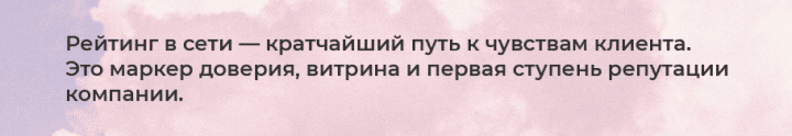 Рисунок 1. Рейтинг в сети