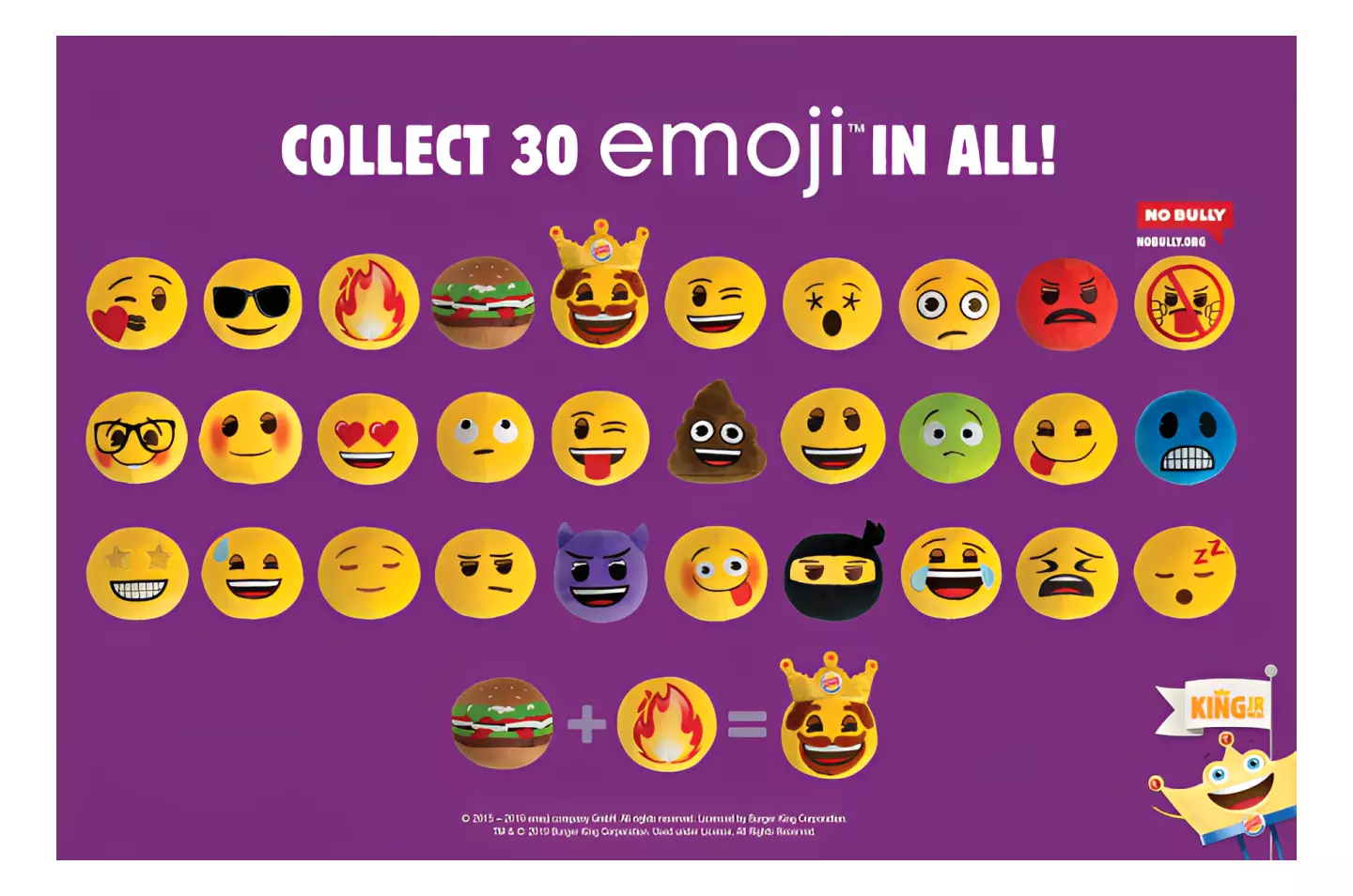 Эмодзи Burger King