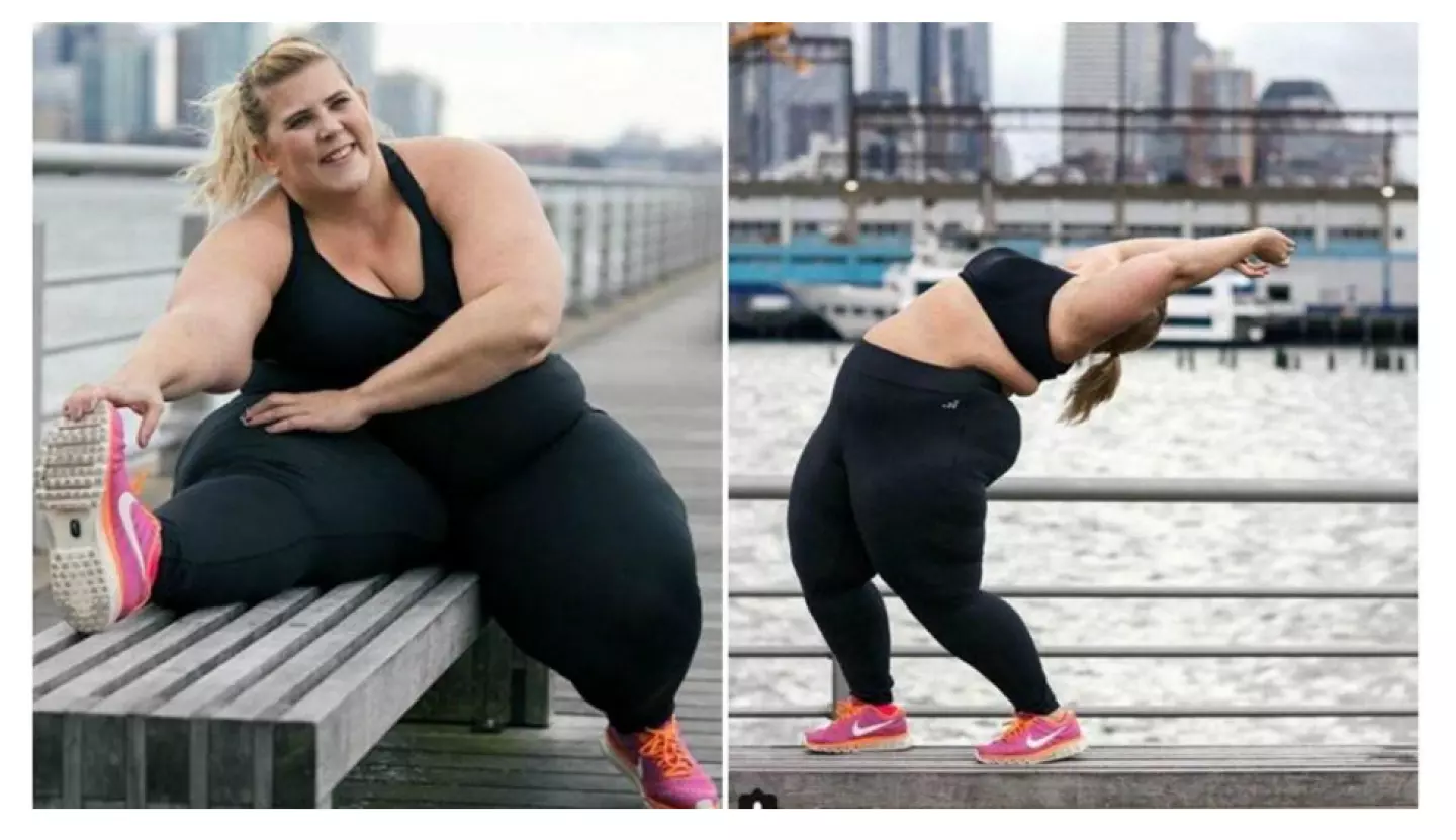 Реклама Nike c моделью Анной О`Брайан