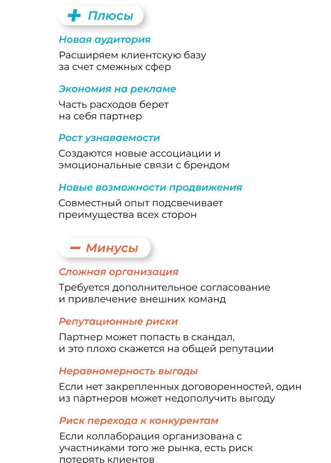Плюсы и минусы коллаборации брендов