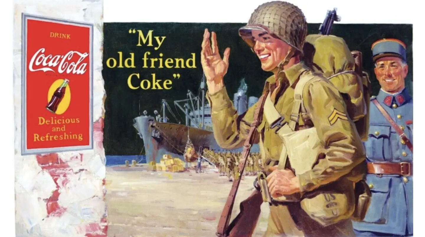 Позиционирование Coca-Cola во время войны