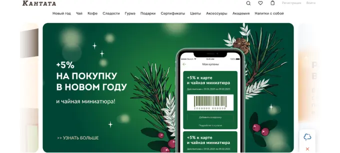Пример трипваера на сайте