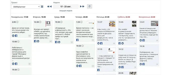 Пример платформы для контент-маркетинга