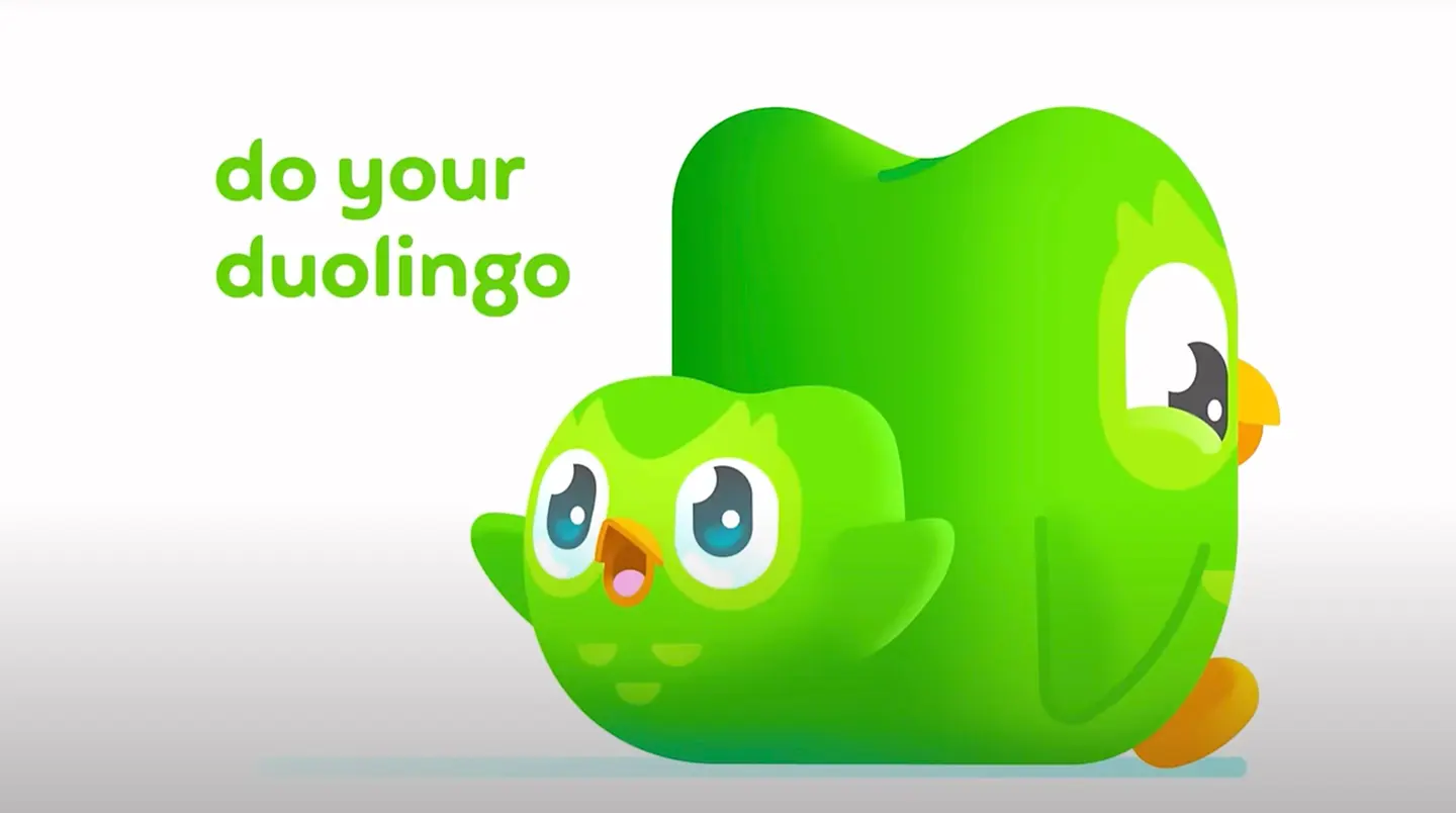 Скандальный образ Duolingo на Супербоуле