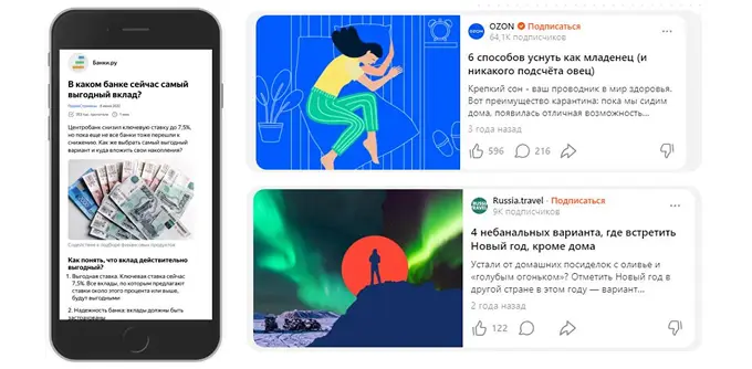 Удачные сценарии для статей в “Дзене”: подборка