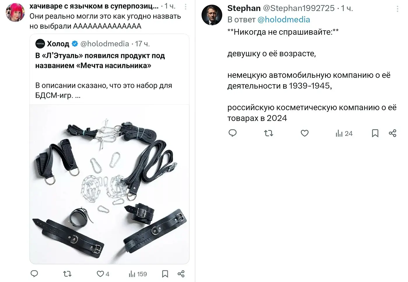 В упоминаниях о бренде не всегда есть название бренда