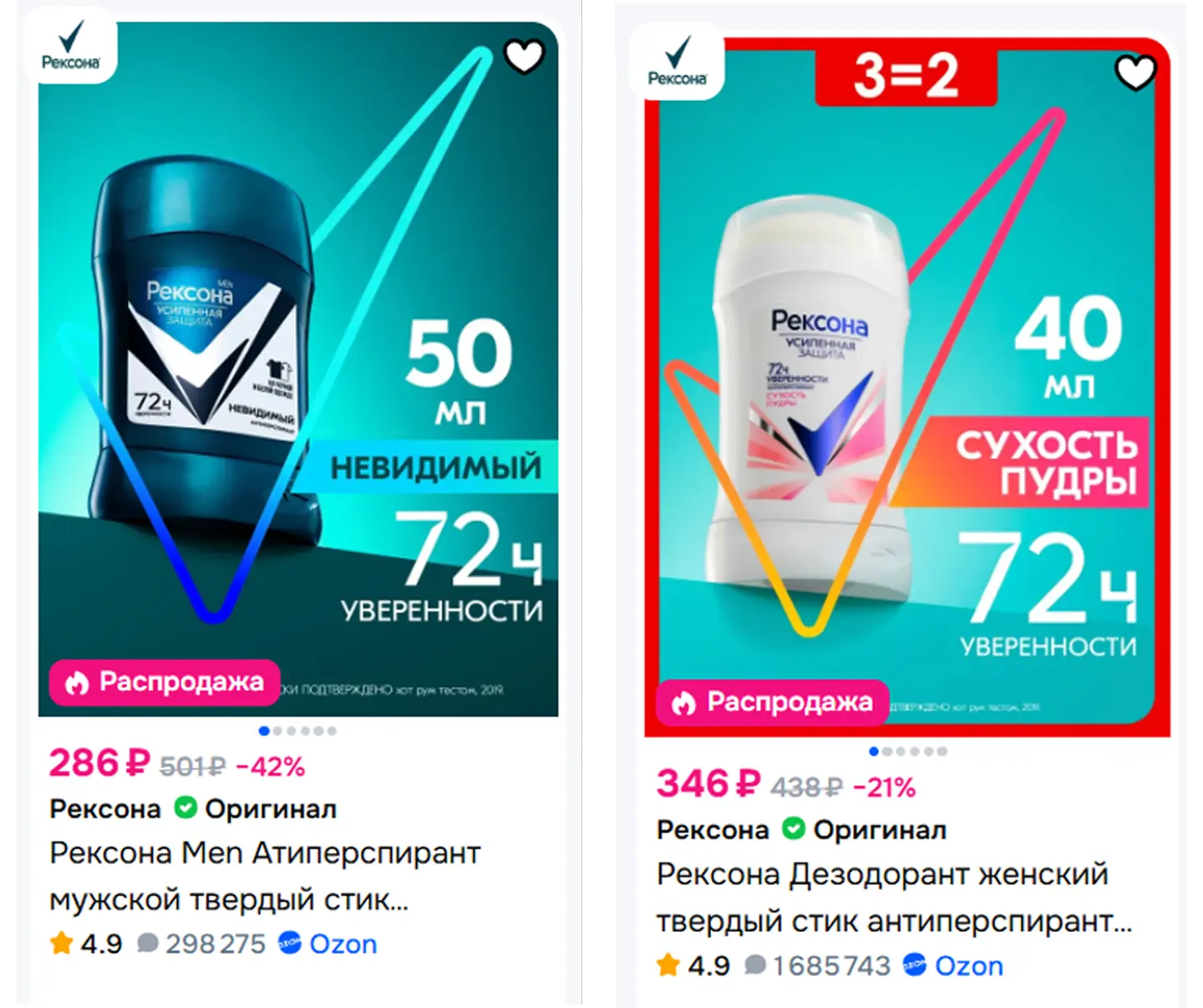 Как “налог на розовое” проявляется на маркетплейсах